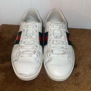 GUCCI Ace Embroidered Sneakers